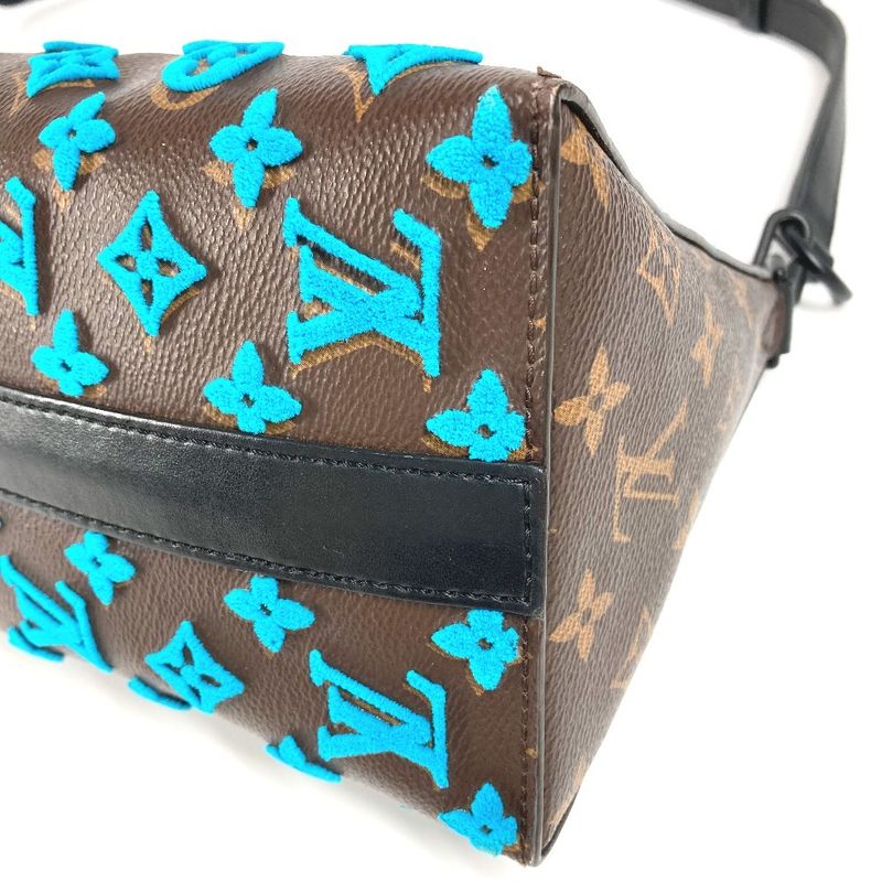 Louis Vuitton Shoulder Bag Triangle Messenger M45078 Monogram Canvas Brown