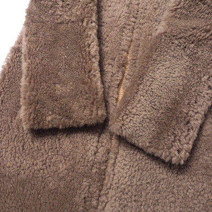Celine Coat Size 36 《phoebe Period》 Mouton Coat Long Coat Reversible Collarless