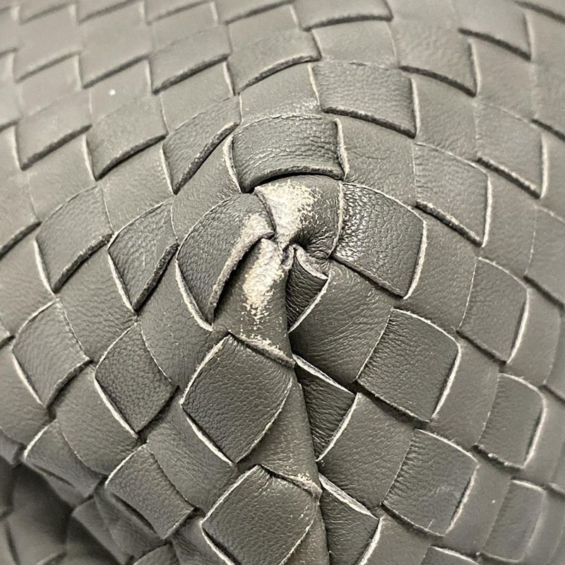 Bottega Veneta Handbag Medium Olympia Bag B04828865q Dark Grey Leather