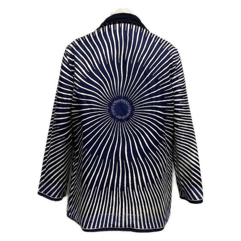 Hermes P Coat Size LA Men's - Dark Navy And Navy And White Margiela Period