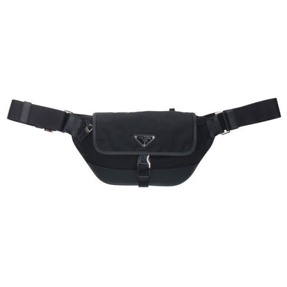 Prada 2vh176 Re-nylon X Saffiano Leather Shoulder Bag Men's