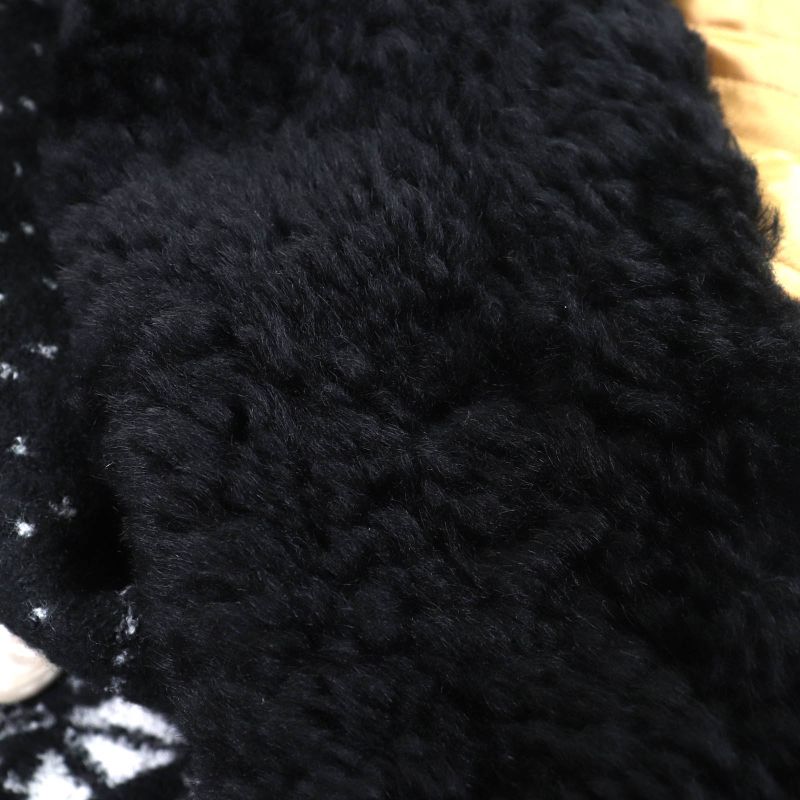 Louis Vuitton 22AW Alpine Jacquard Zip-up Jacket Black 34 Made In France