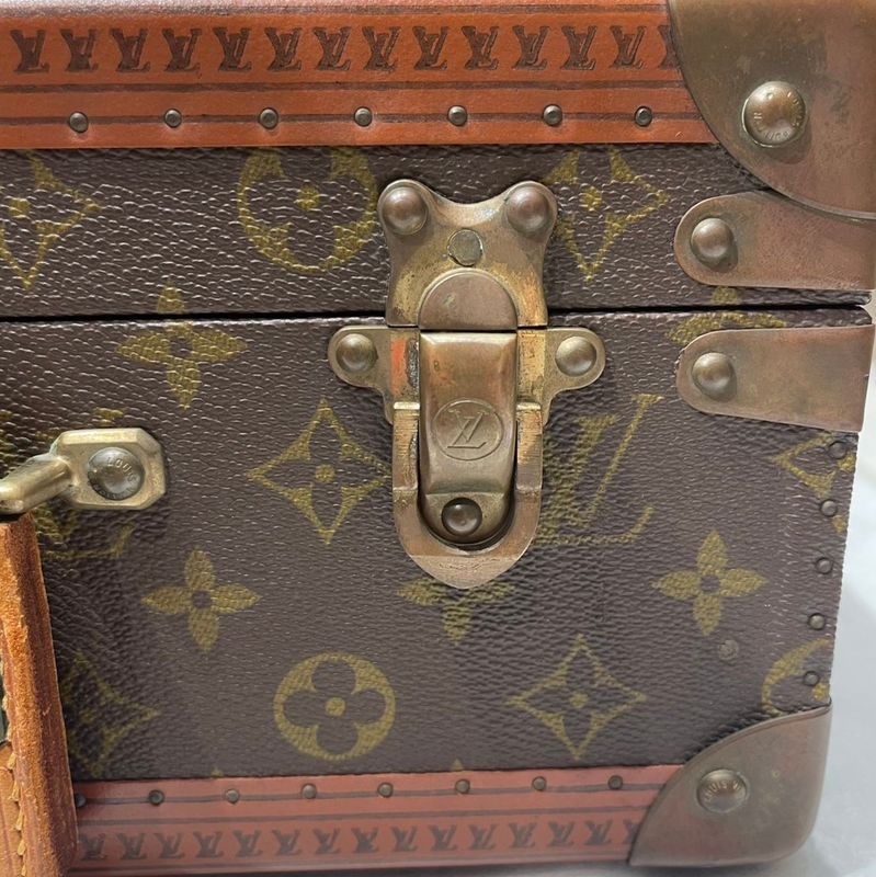 Louis Vuitton ⑤ M21424 Cotteville 40 Monogram Trunk Case Unisex Brown FREE