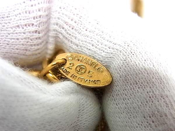 Chanel Coco Mark 2 5 Gripore Necklace Pendant Accessory Ladies Gold