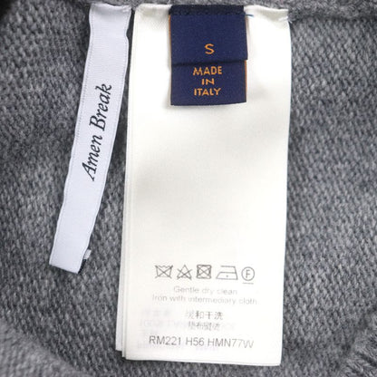  Louis Vuitton 22SS Taiga - Intarsia 100% Wool Amen Break Crew Neck Knitted