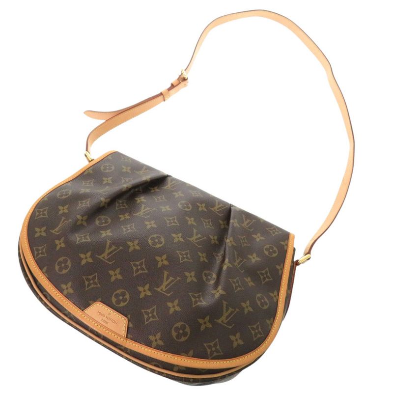 Louis Vuitton Menilmontane MM Monogram M40473 Brown Shoulder Bag LV 0940 Louis