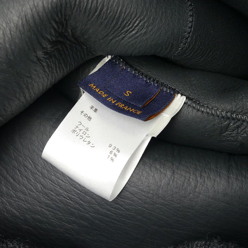 Louis Vuitton Monogram Shear Ring Crewneck Sheepskin Mouton Men's S