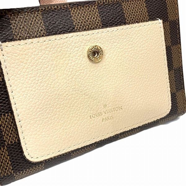 Louis Vuitton Damier Portefeuille Juliette N60380 Bifold Wallet For Women