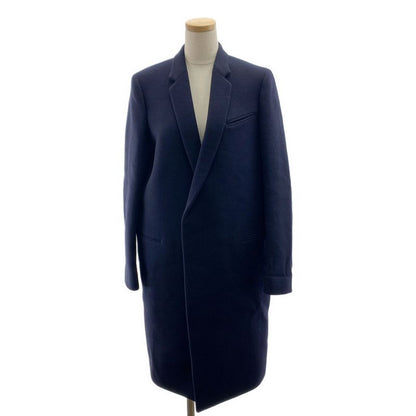 Celine | Phoebe Period Egg Crombie Coat Fully Lined | 38 | Navy | Women