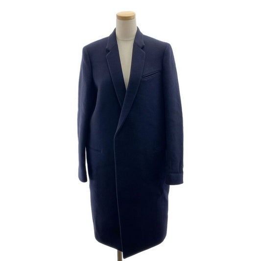 Celine | Phoebe Period Egg Crombie Coat Fully Lined | 38 | Navy | Women
