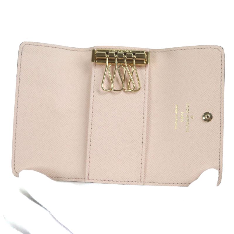 Louis Vuitton M83265 Multicles 4 Chamallows Pink Monogram 4-ring Key Case With