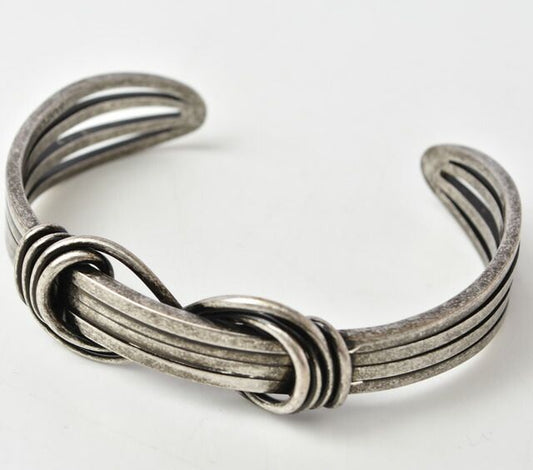 Saint Laurent Bangle Bracelet Saint Laurent Cuff Bracelet Vintage Silver