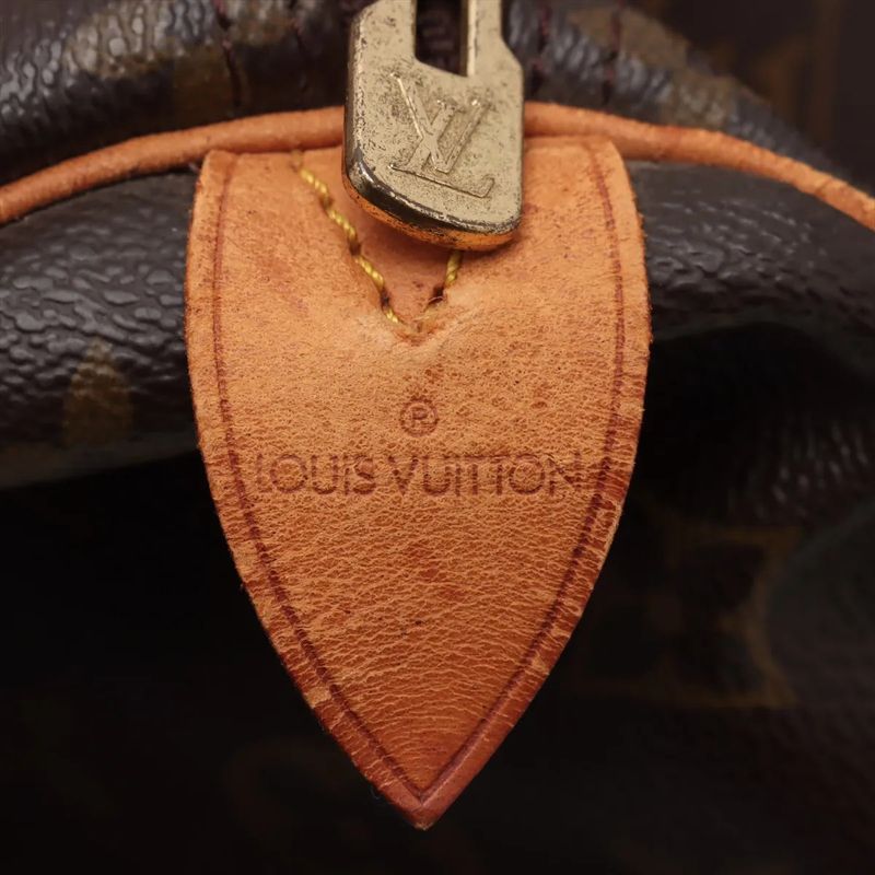 Louis Vuitton Monogram Keepall 60 M41422 Leather Boston Bag Business Travel