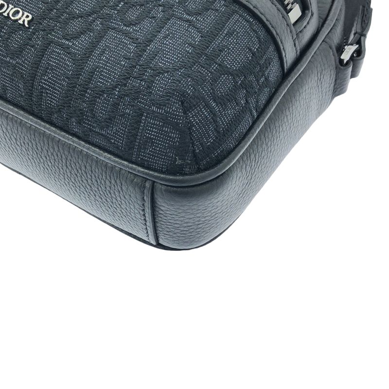 Dior | 2024aw | Rider 2.0 Zip Messenger Bag Mini Oblique Jacquard & Grained