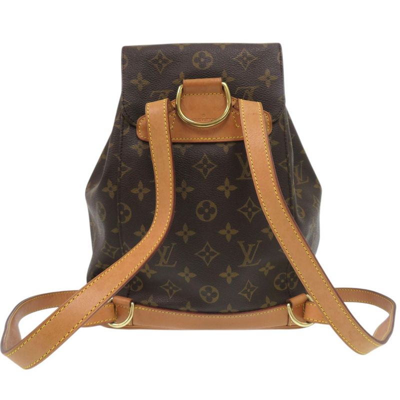 Louis Vuitton Montsourismm Monogram M51136 Backpack Daypack LV 0503 Louis