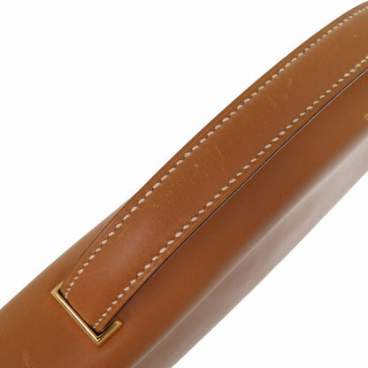 Hermes Danube 38 Chamonix Natural Briefcase 0V Piano Vintage Business Bag