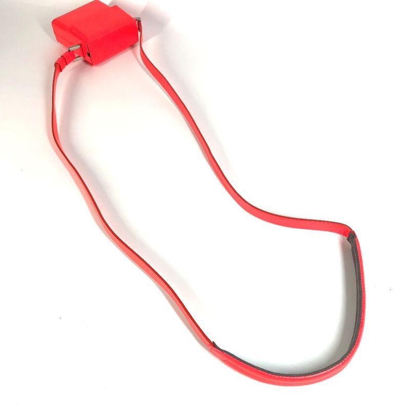 Louis Vuitton Shoulder Bag Marty M92160 Damier Gracée Leather Coral Red