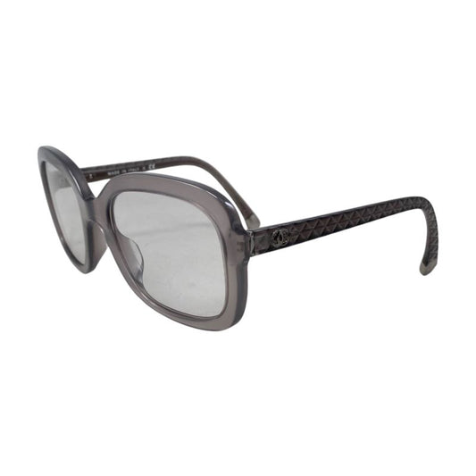 Em0719 Chanel Matelasse Coco Clear Sunglass Es 5329-a