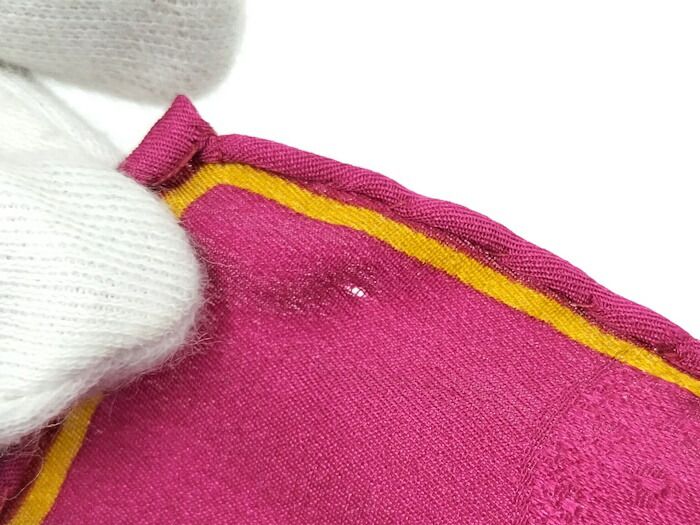 Cartier Scarf Large Size 100% Silk Blue Multicolor