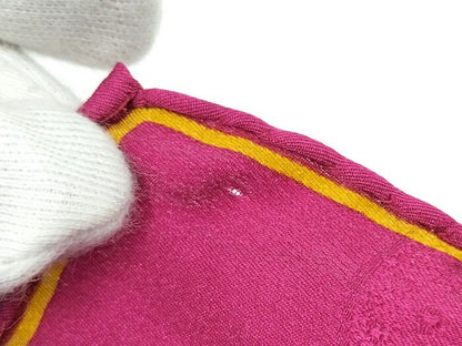 Cartier Scarf Large Size 100% Silk Blue Multicolor