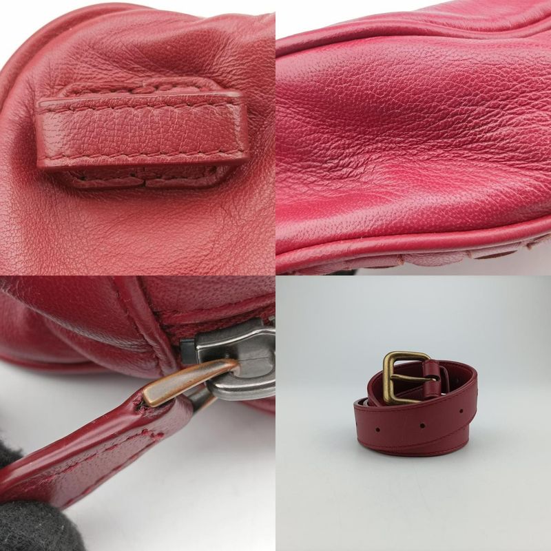 Bottega Veneta Intrecciato Burgundy Lambskin B07806689y