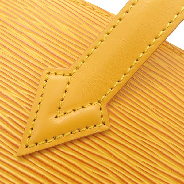 Louis Vuitton Shoulder Bag Saint Jacques Epi Leather Tassili Yellow Gold