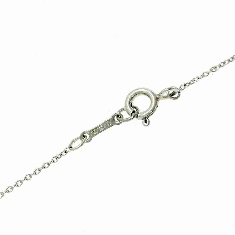 Tiffany & Co Silver Elsa Peretti Tia Dos Rop Necklace 3.1g 925 Engraved 404305