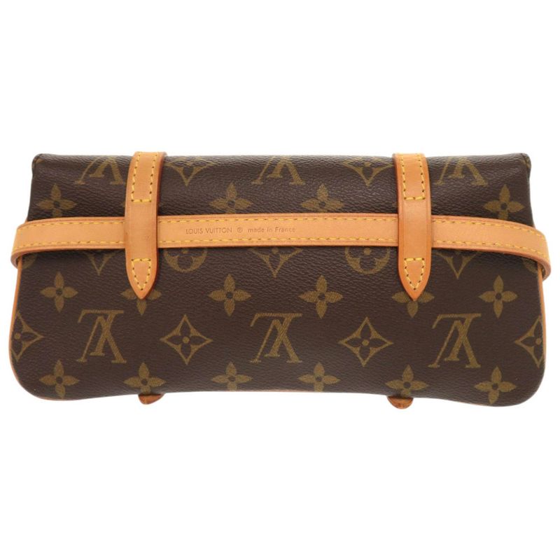 Louis Vuitton Pochette Marel Monogram M51159 Brown Waist Bag LV 1207 Louis