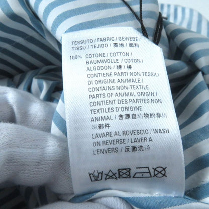 Balenciaga 21AW 622050 100% Cotton Logo Stripe Oversized Long Sleeve Shirt