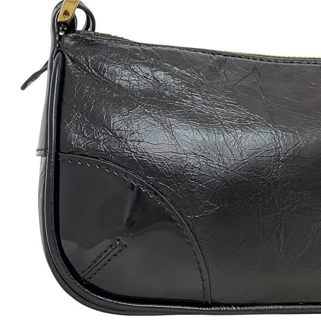 Prada Semi Shoulder Bag Black NERO Reedition2002