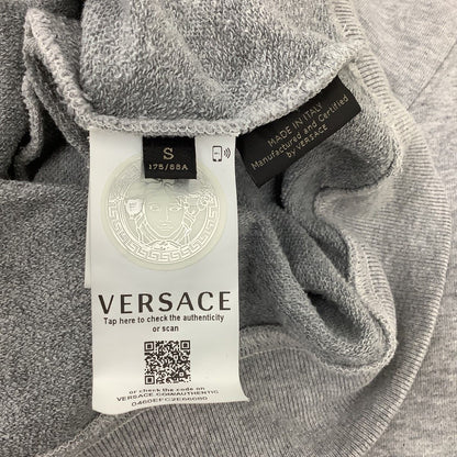 Versace Men's Sweat Trainer Size S Gray