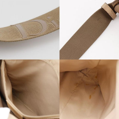 Dior Christian Dior Trotter 07RU 0064 Canvas Beige Unisex Shoulder Bag