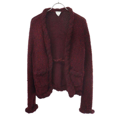 Bottega Veneta Slim Fit Cardigan Jacket 744371 V2r80 Red S