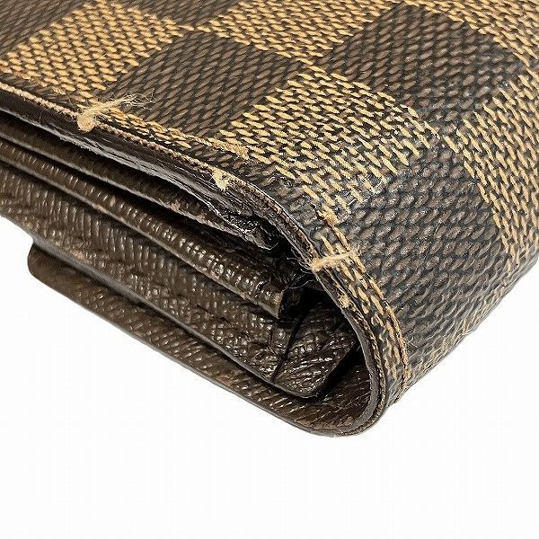 Louis Vuitton Damier Portefeuille Sarah N61734 Long Wallet Bifold Wallet Unisex