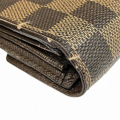 Louis Vuitton Damier Portefeuille Sarah N61734 Long Wallet Bifold Wallet Unisex