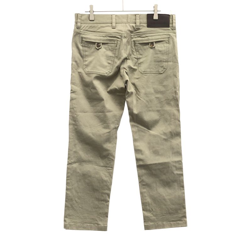 Prada 2006 Cotton Chino Pants Spc67h Beige 46