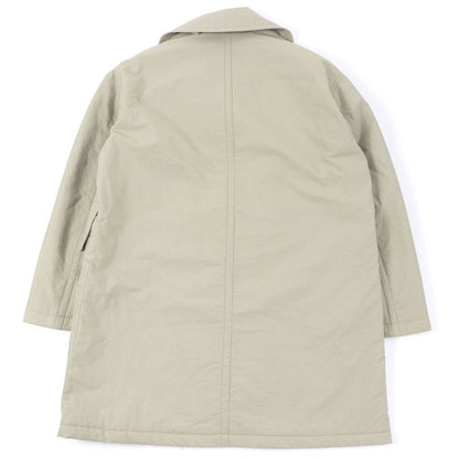 Hermes 22AW Cotton Filled Mid Length Chester Coat Khaki 44 With Hanger And