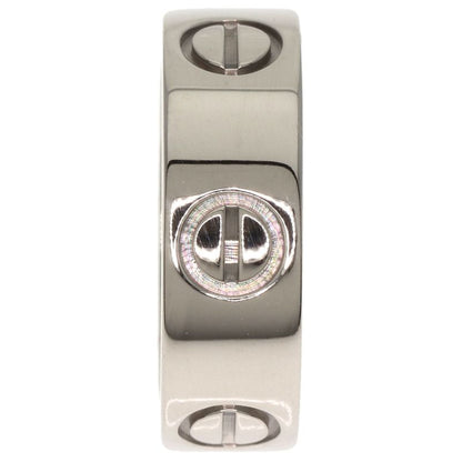 Cartier Love Ring #47 Ring - 18K White Gold Ladies