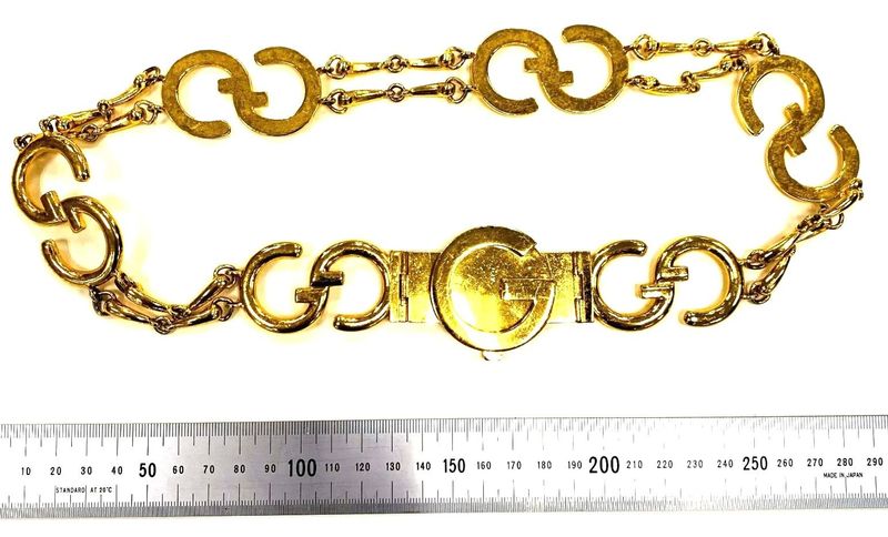 Gucci Metal Horsebit Belt : X0569