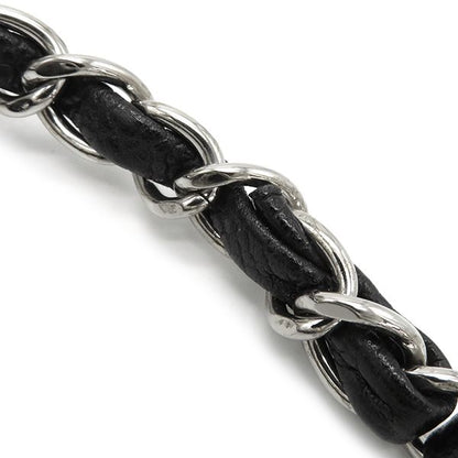 Chanel Shoulder Bag Matelasse 25 Flap Bag Caviar Skin Black Silver Hardware