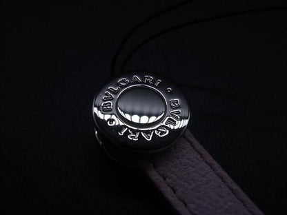 Bvlgari Serie Leather Key Holder Charm Ladies Pink Fa7803