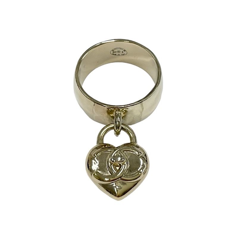 Chanel Ring Gold Coco Mark Heart