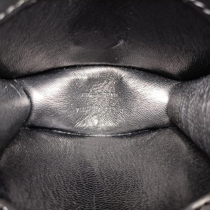 Yves Saint Laurentyves Saint Laurent Studded Flap Black Leather 347918 Dpl347918