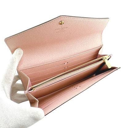 Louis Vuitton N60114 Damier Portefeuille Sarah Rose Ballerine Long Wallet Louis