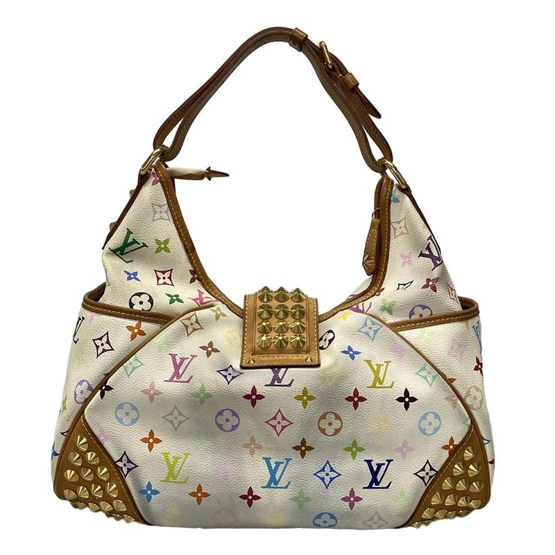 Louis Vuitton Shoulder Bag Monogram Multicolor Crissy MM M40311 Bronze