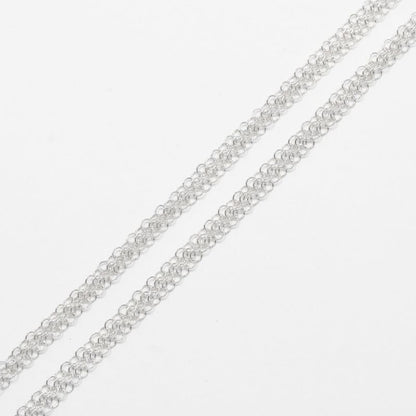 Tiffany & Co Mesh 64cm (25.20in) Silver 925 Ladies 9.2g Necklace