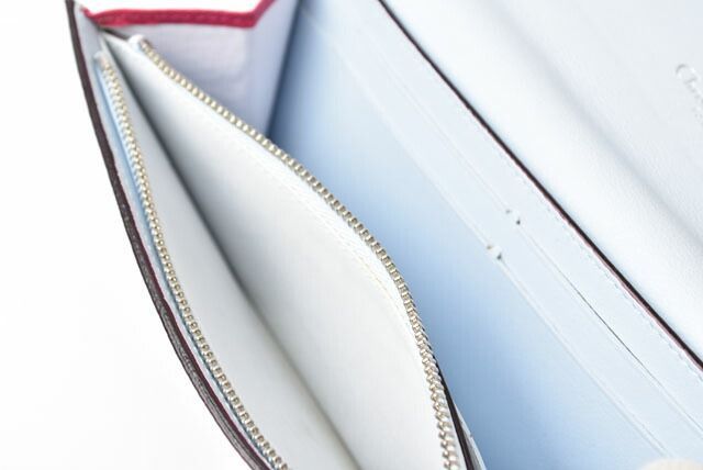 Christian Dior Wallet Christian Dior Long Wallet Diorissimo Bicolor Rose Pink