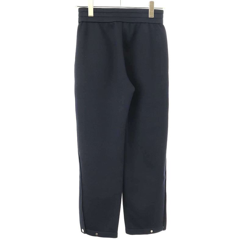Chanel 2015 Coco Mark Stitch Bonding Jersey Pants P52118k06756 Aw003 Navy 38