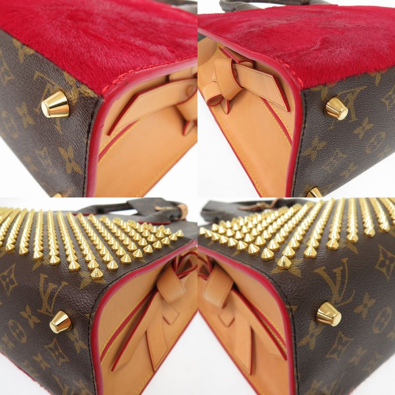 Louis Vuitton X Christian Louboutin Monogram Iconoclast M41234 Studded Halaco