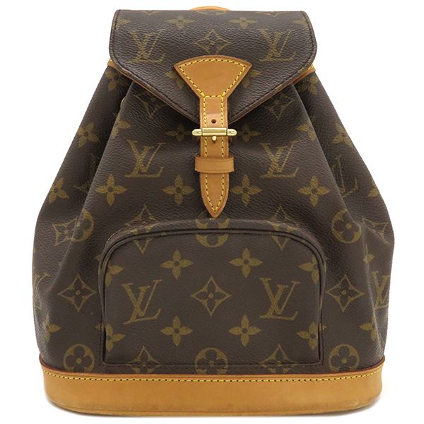 Louis Vuitton Backpack Daypack Mini Montsouris Monogram Canvas Monogram Gold